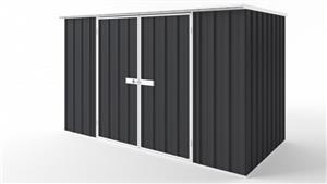 EasyShed D3015 Flat Roof Garden Shed - Monument