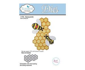 Elizabeth Craft Metal Die - Honeycomb2.5 Inch X4.4 Inch