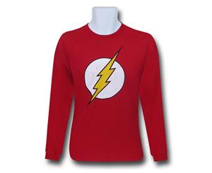 Flash Distressed Symbol Long Sleeve T-Shirt