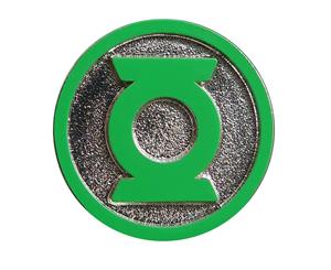 Green Lantern Symbol Colored Lapel Pin