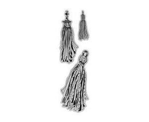 Inkadinkado Cling Stamps 2In.X8in. Sheet Tassels