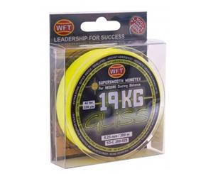 Jarvis Walker Gliss Line 150m 19kg 41lb 0.25mm Yellow Fishing Line