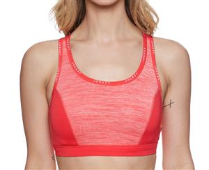 Jockey Women's Tokyo Microfibre Crop Bra - Hyper Red