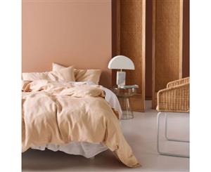 Linen House Nimes Nude King Quilt Cover Set