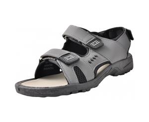 Moza Adventure Mens Cushioned Outdoors Summer Shoes Sandals - Grey