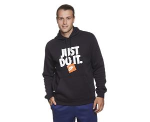 Nike Sportswear Men's Just Do It Fleece Hoodie - Black