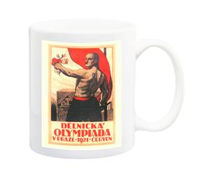 Olympic Games Prague 1921 Poster Mug - 11 Fluid Oz