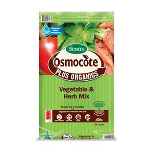 Osmocote Plus Organics 25L Vegetable And Herb Mix