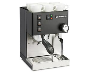 Rancilio Silvia E Black Limited Edition Home Espresso Coffee Machine