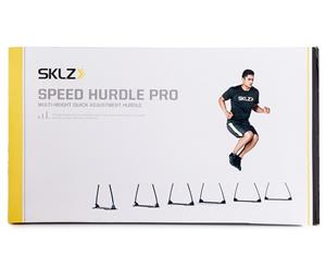 SKLZ 6-Piece Speed Hurdles Pro - Black/Yellow