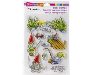 Stampendous Perfectly Clear Stamps - Gnome Fishing