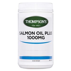 Thompson's Salmon Oil 1000mg 300 Capsules