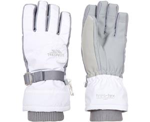 Trespass Womens/Ladies Vizza II Waterproof Breathable Padded Gloves - White