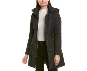 Via Spiga Diamond Quilted Coat