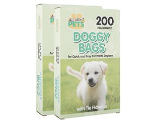 2 x Doggy Bags 200pk