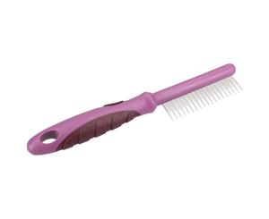 AB Tools Soft Protection Dog Cat Pet Moulting Comb For Removal Of Knots & Tangles