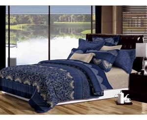 Ascott Quilt/Doona/Duvet Cover Set (Queen/King/Super King Size Bed)