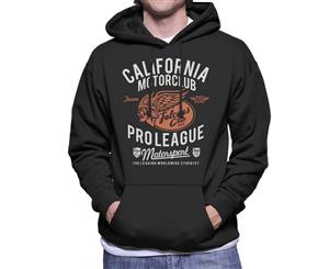 Divide & Conquer California Motorclub Pro League Men's Hooded Sweatshirt - Black