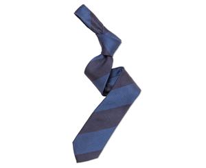 Firenze Tie Navy Blue Steel