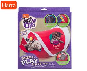 Hartz Just For Cats Peek & Play Pop-Up Tent Cat Toy