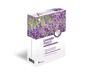 Korean Sap Detox Foot Patches Lavender - Box of 10 - Superior Quality