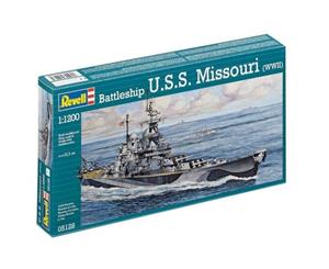 Model Set Battleship U.S.S. Missouri