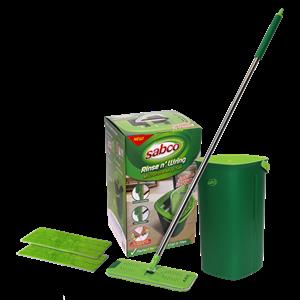 Sabco Rinse N Wring Complete Flat Mop Set