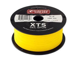 Scientific Anglers XTS Gel Spun Fly Line Backing Yellow 30lb 100yd