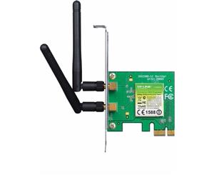 TP-Link TL-WN881ND 300Mbps Wireless N PCI-Express Network Card Antenna PCIE MIMO