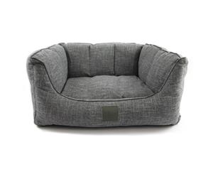 T&S Sorrento Ash Grey Luxury Dog Bed