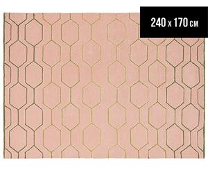 Wedgwood 240x170cm Arris Hand Tufted Rug - Pink