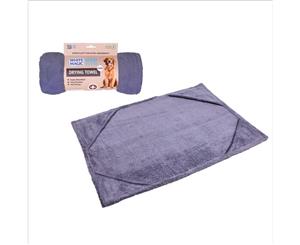 White Magic Drying Towel Large Grey