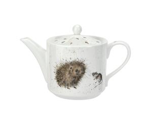 Wrendale Designs 1 Pint Teapot Hedgehog & Mouse