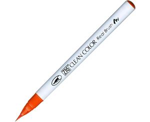 ZIG Kuretake Clean Colour Real Brush Pen 070 Orange