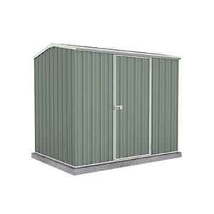 Absco Sheds 2.26 x 1.52 x 1.95m Premier Single Door Shed - Pale Eucalypt