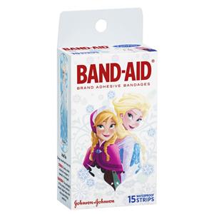 Band-Aid Character Adhesive Bandages Disney Frozen 15 Pack