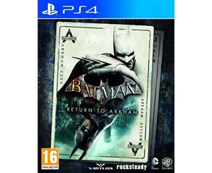 Batman Return To Arkham PS4 Game