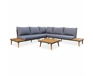 Buenos Aires - Outdoor Lounge 5 Seater - Acacia and Aluminium