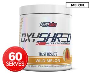 EHP Labs Oxyshred Wild Melon Fat Burner Ultra Concentration Pre-Workout 264g