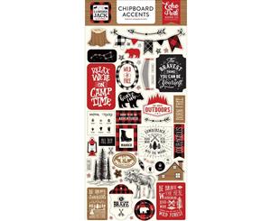 Echo Park Little Lumberjack Chipboard 6 inchX13 inch Accents