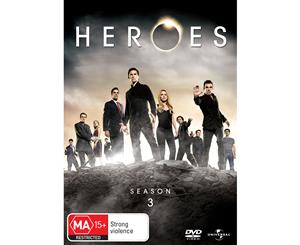 Heroes Season 3 DVD Region 4