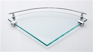 Linsol Rio Corner Glass Shelf