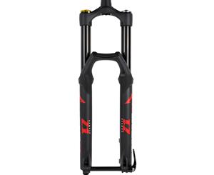 Marzocchi Bomber Z1 27.5" 180mm FIT GRIP 15QRx110 1.5" Fork Matte Blk/Red Logo