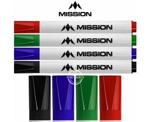 Mission - Coloured Whiteboard Marker Pen Kit - 4 Pack