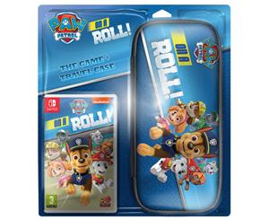 PAW Patrol On a Roll Game + Travel Case Nintendo Switch