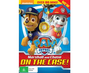 Paw Patrol Marshall and Chase On the Case DVD Region 4