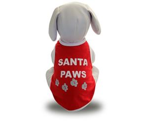 Santa Paws Dog Singlet