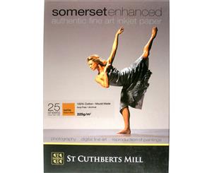 Somerset Enhanced Fine Art Inkjet Paper - Satin (330x483mm) - 25 sheets