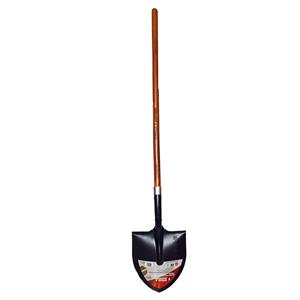 Spear & Jackson PRO Round Mouth Shovel with Oak Handle