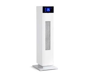 Spector 2200W Electric Ceramic Tower Heater Portable Oscillating Remote White